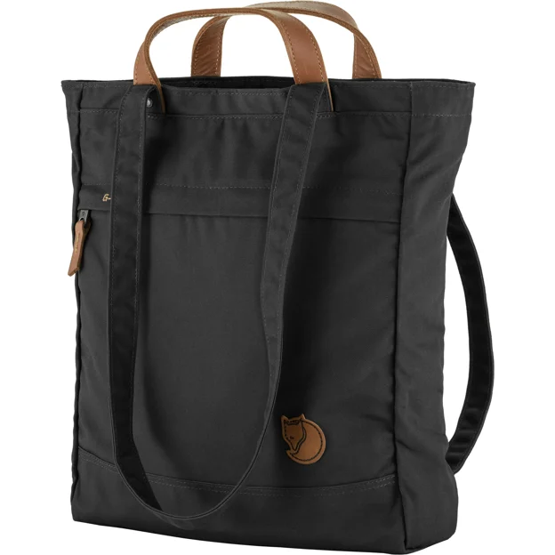 Fjällräven Totepack No. 1 Unisex Daypacks Black Main Back 95959