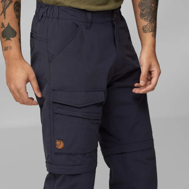 Fjällräven Travellers MT Zip-off Trs M Men’s Outdoor trousers Model Angle G 82762