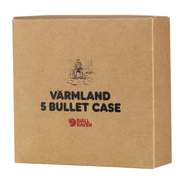 Fjällräven Värmland 5 Bullet Case Unisex Hunting accessories Detail Angle F 60304
