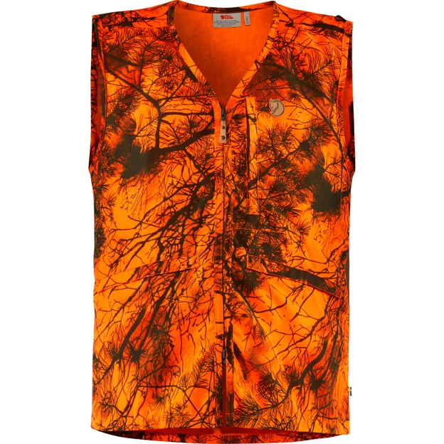 Fjällräven Värmland Vest Women’s Hunting jackets Orange Main Front 20802