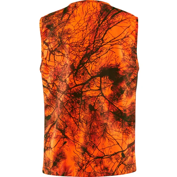 Fjällräven Värmland Vest Women’s Hunting jackets Orange Main Back 20803