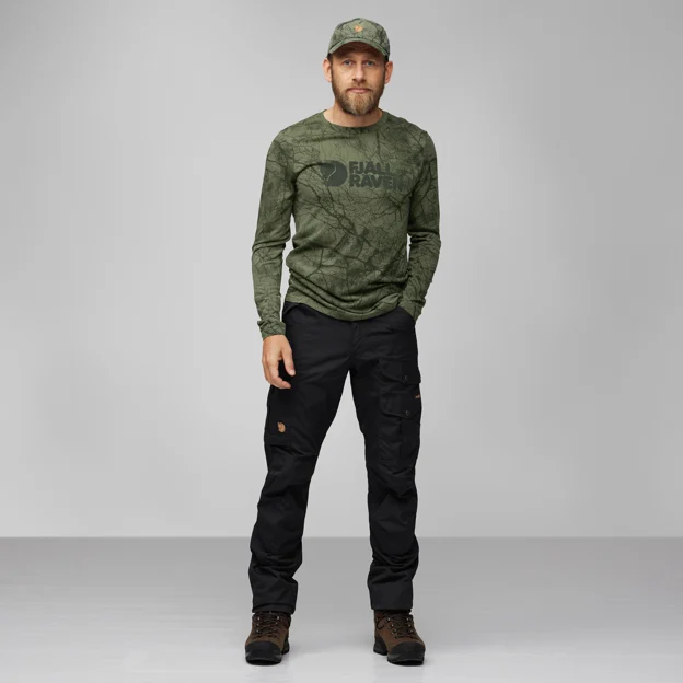 Fjällräven Värmland Wool LS M Men’s Base layer tops Model Model front 76210