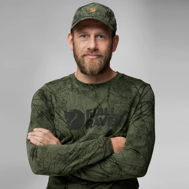 Fjällräven Värmland Wool LS M Men’s Base layer tops Model Model side 76212