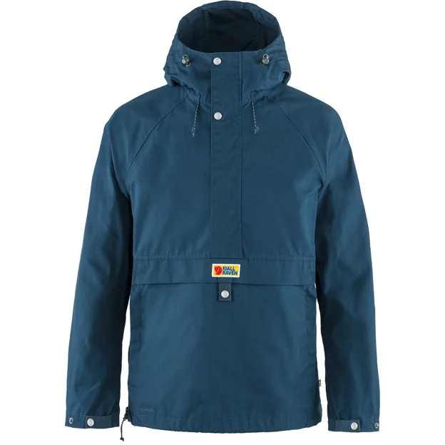 Fjällräven Vardag Anorak M Men’s Outlet Blue Main Front 33572