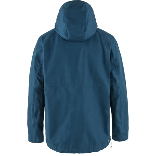 Fjällräven Vardag Anorak M Men’s Outlet Blue Main Back 29101