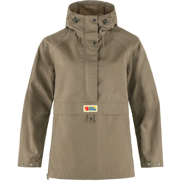 Fjällräven Vardag Anorak W Women’s Outlet Brown Main Front 73869