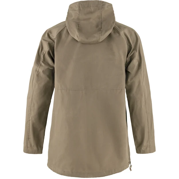 Fjällräven Vardag Anorak W Women’s Outlet Brown Main Back 81216