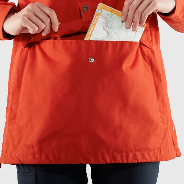 Fjällräven Vardag Anorak W Women’s Outlet Detail Angle F 33968