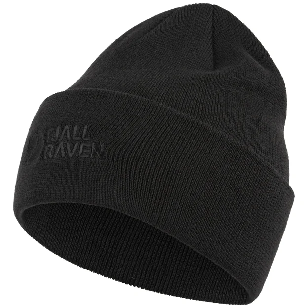 Fjällräven Vardag Beanie Unisex Caps, hats & beanies Black Main Front 104138