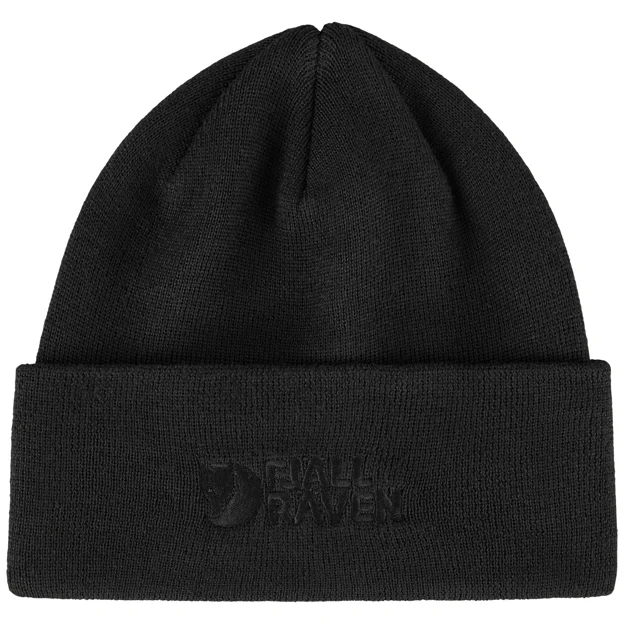 Fjällräven Vardag Beanie Unisex Caps, hats & beanies Black Main Angle F 104140