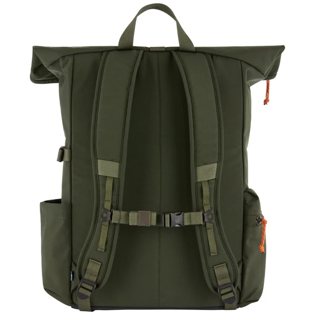 Fjällräven Vardag Foldsack 25 Unisex Daypacks Green Main Back 104182