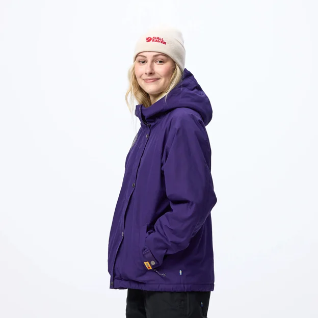 Fjällräven Vardag G-1000 Pile Jacket W Women’s Outdoor jackets Model Model side 120016