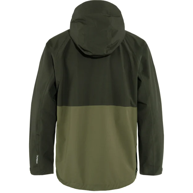 Fjällräven Vardag Hydratic Anorak M Men’s Anoraks Green Main Back 67355