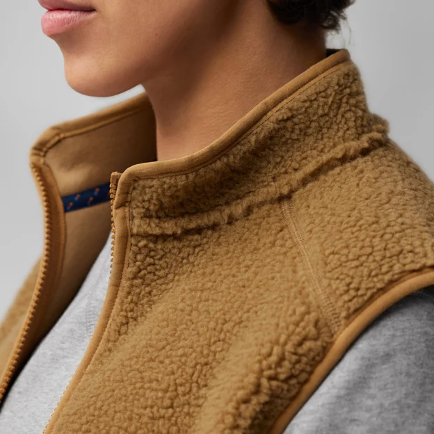 Fjällräven Vardag Pile Fleece Vest W Women’s Outlet Detail Angle G 76191