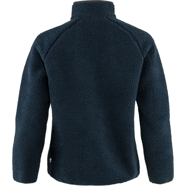 Fjällräven Vardag Pile Fleece W Women’s Fleeces Blue Main Back 51881