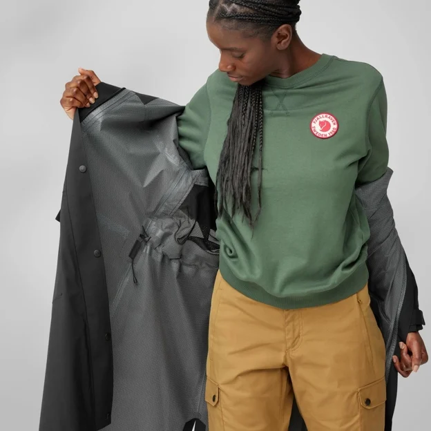 Fjällräven Vardag Rain Parka W Women’s Outdoor jackets Model Angle M 82280