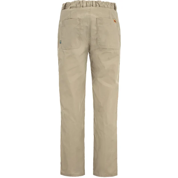 Fjällräven Vardag Relaxed Trousers W Women’s Outdoor trousers Beige Main Back 100169