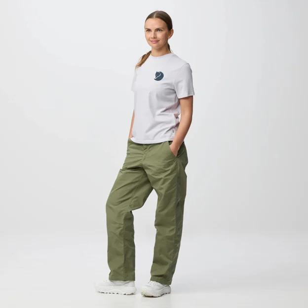 Fjällräven Vardag Relaxed Trousers W Women’s Outdoor trousers Model Angle H 100311