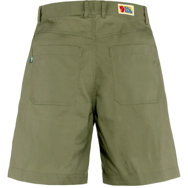 Fjällräven Vardag Shorts W Women’s Shorts & skirts Green Main Back 67366