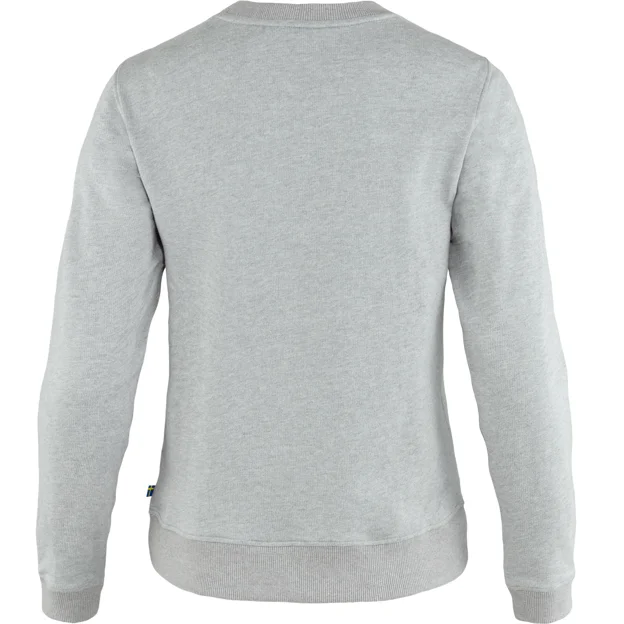 Fjällräven Vardag Sweater W Women’s Sweaters & knitwear Grey, Grey Main Back 43249