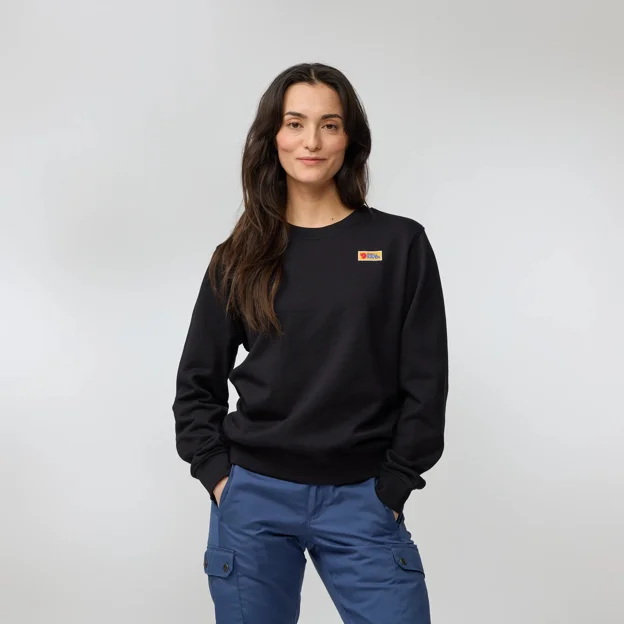 Fjällräven Vardag Sweater W Women’s Sweaters & knitwear Model Angle F 92802