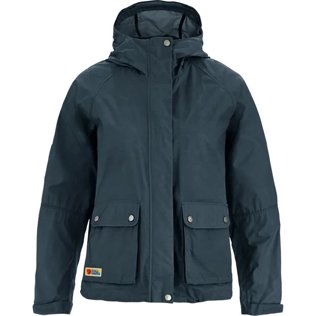 Fjällräven Vardag Vindby Jacket W Women’s Wind jackets Blue Main Front 105158