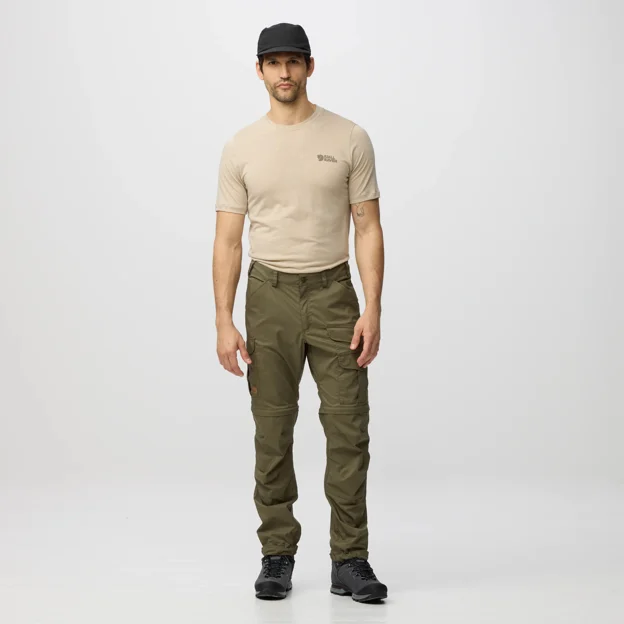 Fjällräven Vidda Pro Lite Zip-off Trs M Men’s Trekking trousers Model Model front 100316