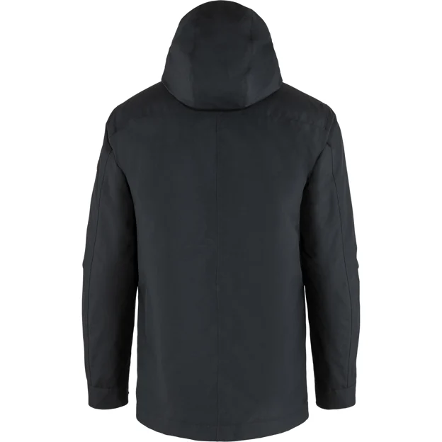 Fjällräven Visby 3 in 1 Jacket M Men’s Outdoor jackets Black Main Back 43267