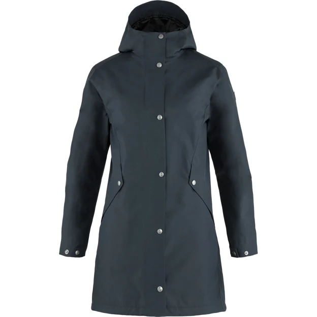 Fjällräven Visby 3 in 1 Jacket W Women’s Outdoor jackets Blue Main Front 43286