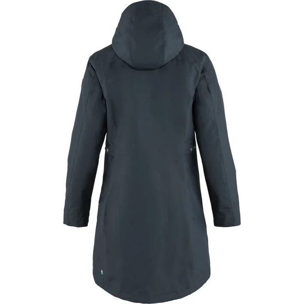 Fjällräven Visby 3 in 1 Jacket W Women’s Outdoor jackets Blue Main Back 43287